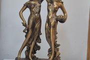 Art Nouveau Nymph Goddess Statue