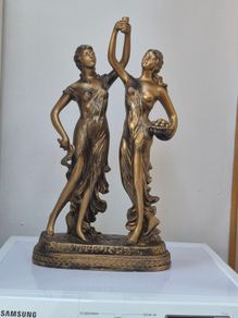 Art Nouveau Nymph Goddess Statue