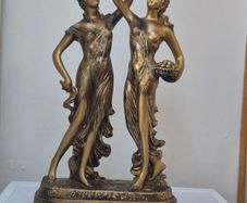 Art Nouveau Nymph Goddess Statue