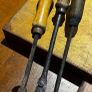 Three Antique Copper Soldering Irons Image 3