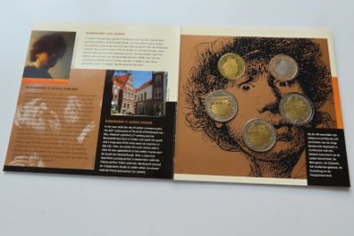 Rembrandt BUNC special coins set - Royal Dutch Mint 2006
