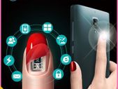 N2L Wearable Waterproof Smart Nail IC Card Smart Manicure with Connect Phone Flash LED Nails, Support NFC / BUS Card / Metro Card / Access Control Card / Shopping Card / Parking Card