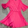 hot pink playsuit Image 2