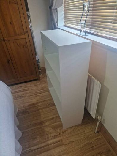 ikea white book case