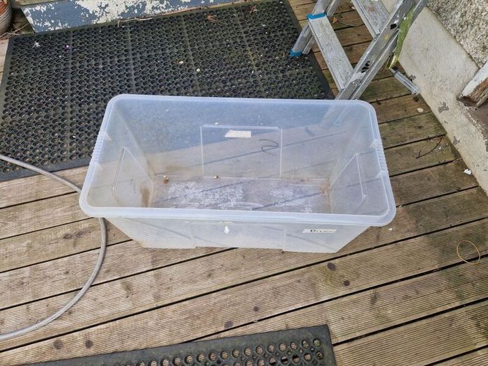 large plastics container