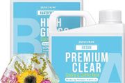 Clear Epoxy Resin Kit High Gloss Casting and Coating Bubbles Free Art Resin for River Table Tops, Jewelry Making Projects, DIY Crafts, Tumblers, Molds, Art Painting