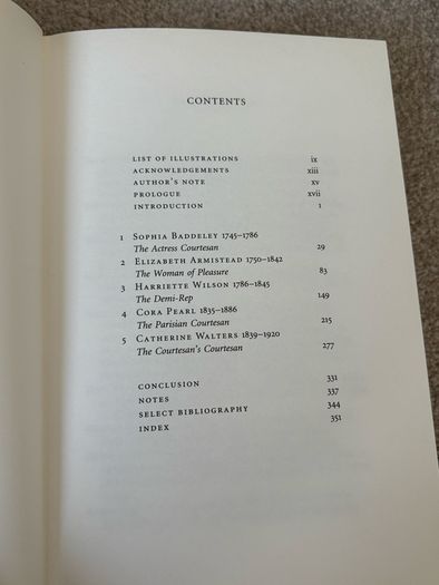 Courtesans by Katie Hickman Book