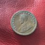 1910 British India George V One Quarter Anna coin Image 2
