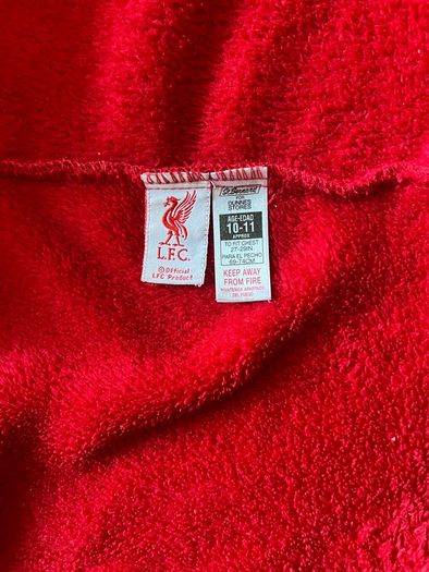 LFC dressing gown age 10-11