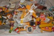 Large Bag Of Mixed Street, Train, Signs Great For Layouts