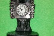 Vintage Miniature Cuckoo Clock Die-Cast Metal Pencil Sharpener