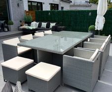 12 seater outdoor dining set