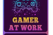 Keep Out Gamer At Work : Metal Sign