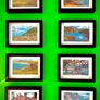 Framed Vintage Irish Postcard Collection Image 4