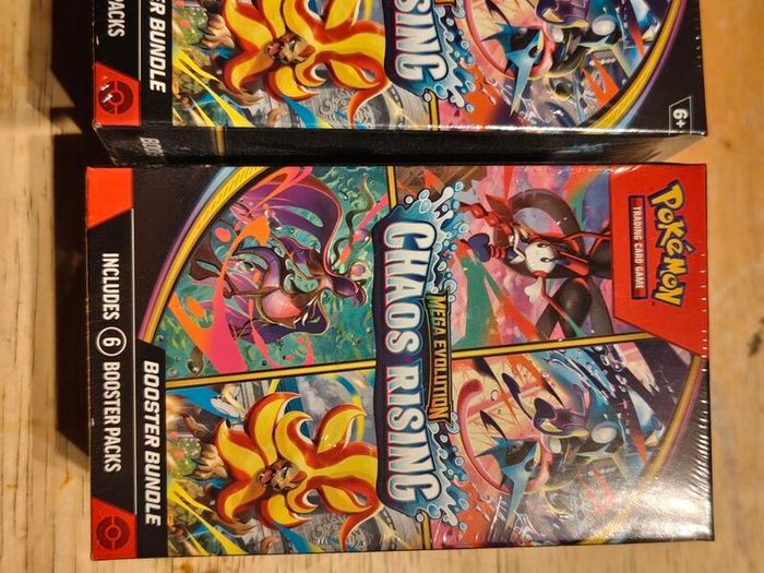 Pokemon Tcg Mega Evolution Chaos Rising booster bundle X2