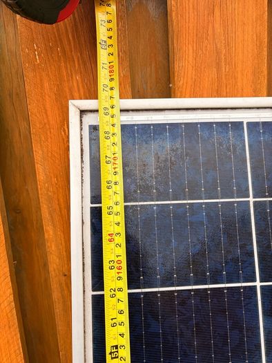 2 solar panels 350w each