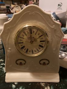 Claddagh Donegal Parian china clock