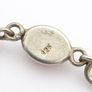 Sterling Silver & Multicolour Natural Baltic Amber Bracelet Image 4
