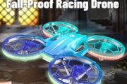 Shock-Resistant and Fall-Proof Racing Drone