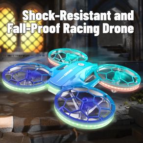Shock-Resistant and Fall-Proof Racing Drone