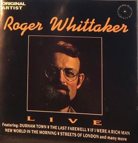 Free Postage! Roger Whittaker. Live. CD.