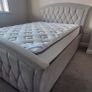 Double Ottoman Storage Bed & Matress Image 5