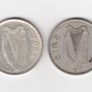 Ireland, 2 x Half Crowns, 2/6, 1939,1940, 75% Silver Coins, coins seem to be cleaned (No: 456) Image 2