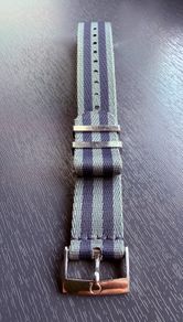 Genuine Omega blue and grey NATO strap 20mm