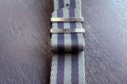 Genuine Omega blue and grey NATO strap 20mm