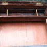 Antique Traveling Desk Wooden Writing Slope Box Image 8