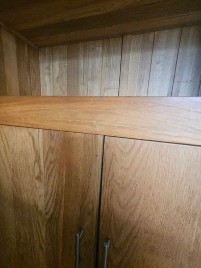 Solid Oak Dresser/  Cabinet