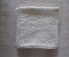 Handmade baby blanket