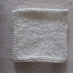 Handmade baby blanket