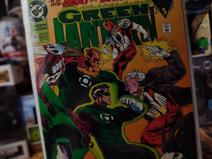 Green Lantern ! Issue #45 ! The Heat of Battle ! 1993 ! by DC Comics !