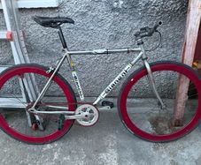 Bianche pista chrome fixie