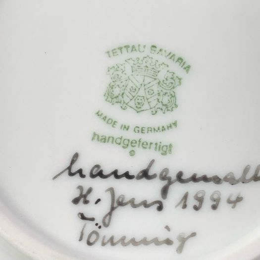 Vintage Bavarian Demitasse Cup And Saucer