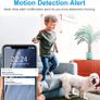 Wifi Camera 2 Pack, Home Security Camera for Baby & Elder, Pet Camera with Motion Detection, Night Vision, 2-Way Audio, 1080P Indoor Camera Wireless, Baby Monitor Works with APP & Alexa (FREE POSTAGE) Image 6