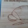 Chopping board personalised chopping board wedding gift present Image 2