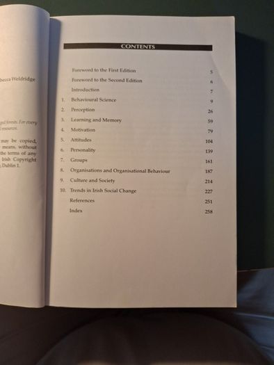 Behavioural Science