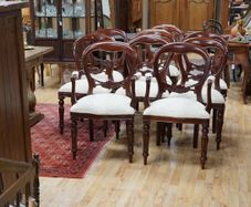 Solid Mahogany French Chairs