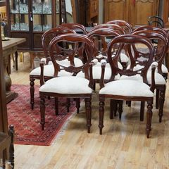 Solid Mahogany French Chairs
