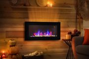 Wall-Mounted Electric Fireplace