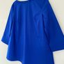 COS royal blue shirt blouse Image 2