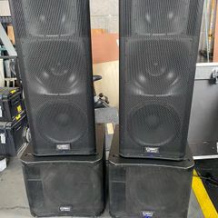 QSC KW Series Full Active PA System