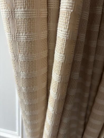Bespoke hand made Goblet pleat Curtains