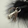 Fendi Karl Lagerfield Collaboration Bag Charm Authentic Image 4