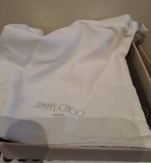 Empty Jimmy Choo gift box