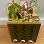 Wooden activity center, wooden building blocks Image 5