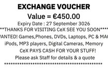 Voucher CEX