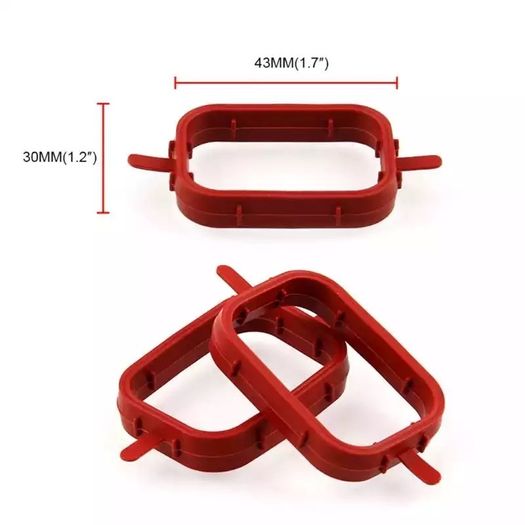 6X33mm Auto Replacement Parts for BMW M57 Swirl Blanks Flaps Repair Delete Kit with Intake Gaskets Key Blanks